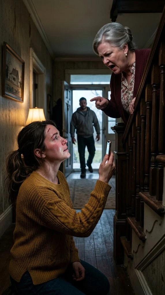 My Mother-in-Law Threw My Wife Down the Stairs — Then My Wife's Phone Spoke