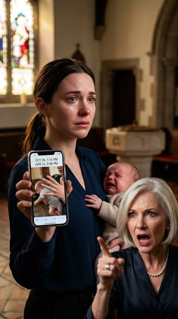 At My Father's Will Reading, My Stepmother Grabbed My Arm and Screamed I Watched My Son Fall — Then I Turned My Phone Around
