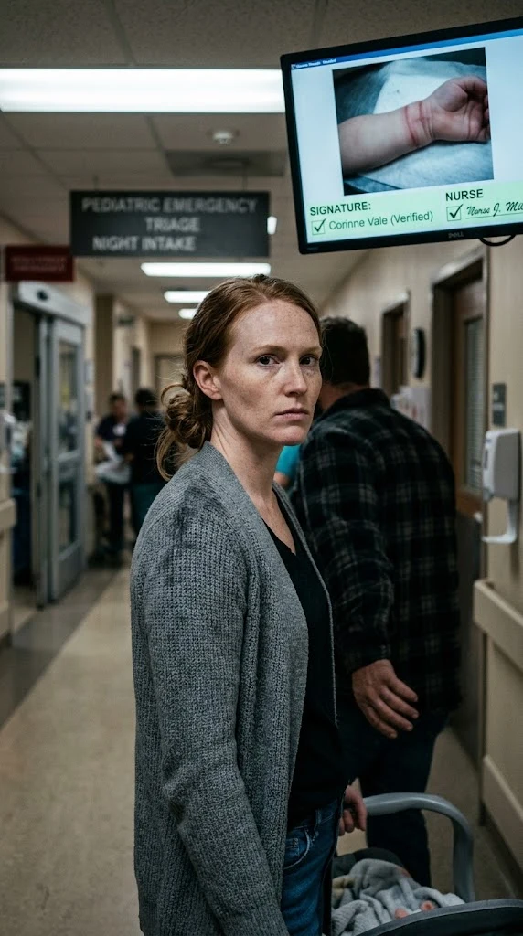 At the ER Desk They Called Me the Abuser — Until the Nurse Pulled Up the Photo They Signed