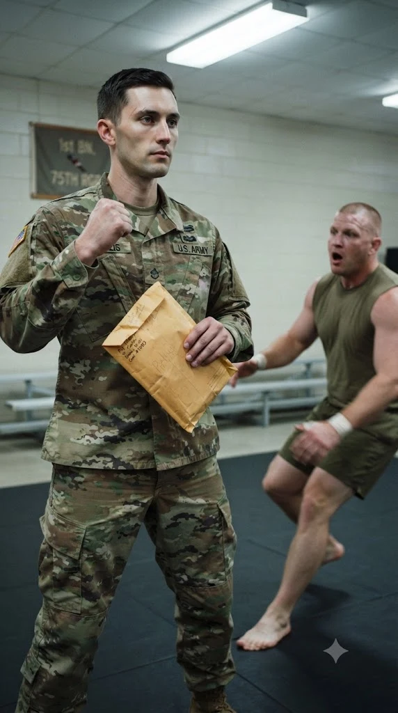 The Whole Room Laughed When Sergeant Strand Kicked the New Transfer — Until the Envelope Opened
