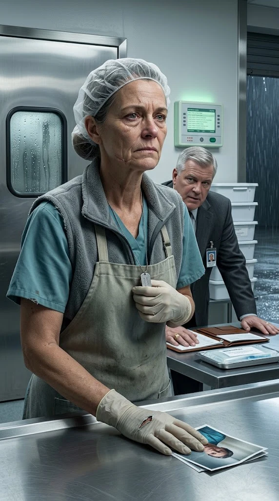 The Hospital VP Called the Night-Shift Tech a Thief in Front of Everyone — Then She Slid a Photograph Across the Table